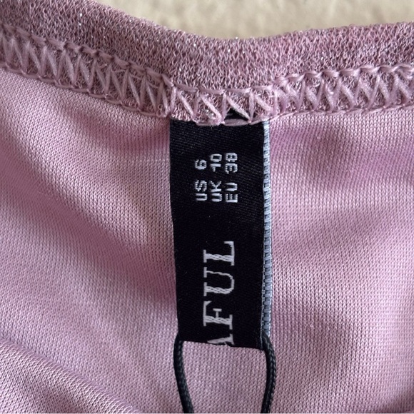 Zaful Purple Mini Pencil Crop Top - Picture 3 of 6